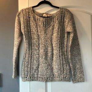 Berretti Italian Cable Knit Crewneck Sweater